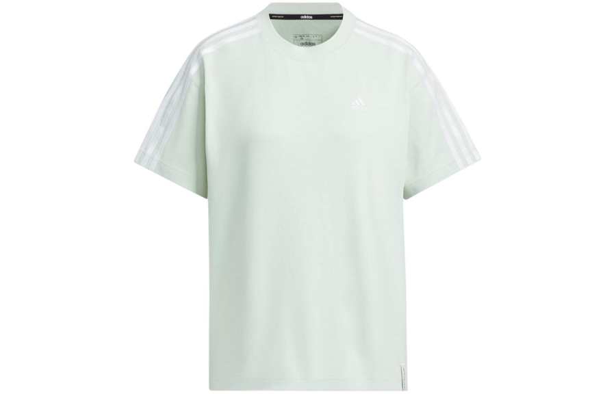 Adidas Adidas Regular T Shirt Women's Linen Green