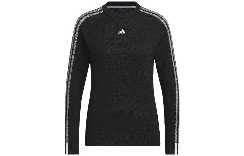 Adidas Adidas Sweaters Women's Black Crew Neck Moderate Other