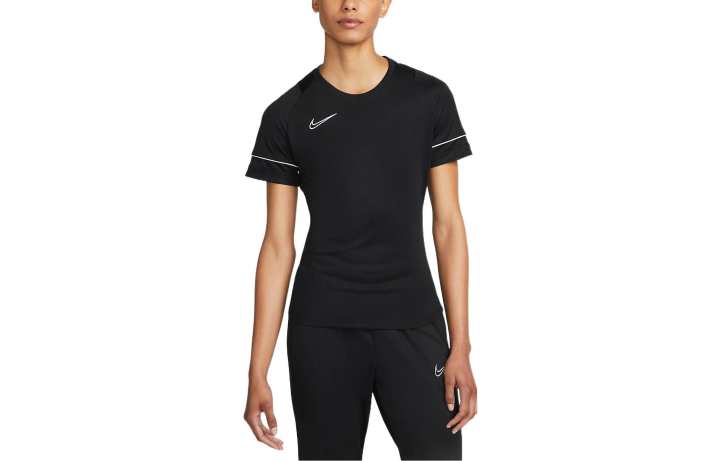 Nike Nike T Shirts Women's Black Crew Neck Moderate Straight Fit