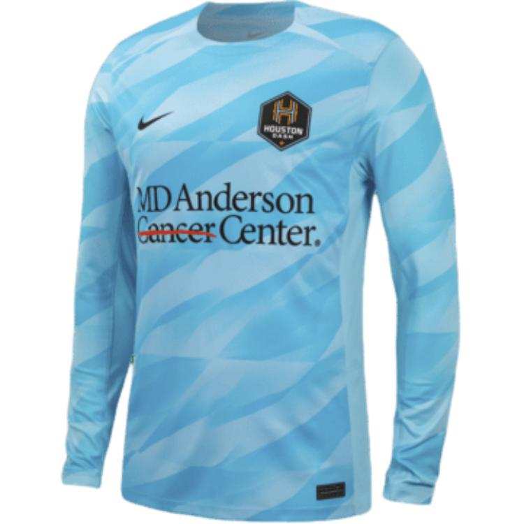 Nike Nike Houston Dash 2024 Goalkeeper Nike Nwsl Long Sleeve Replica Jersey