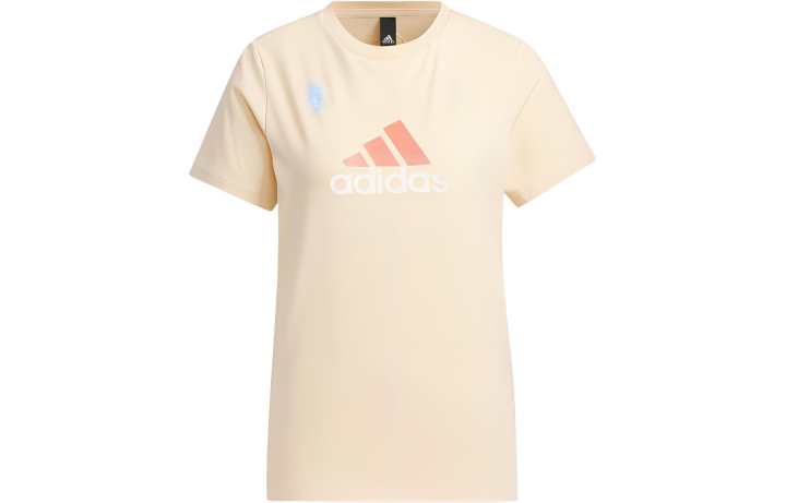Adidas Adidas Set in Sleeve T Shirt Women's Sand Brown