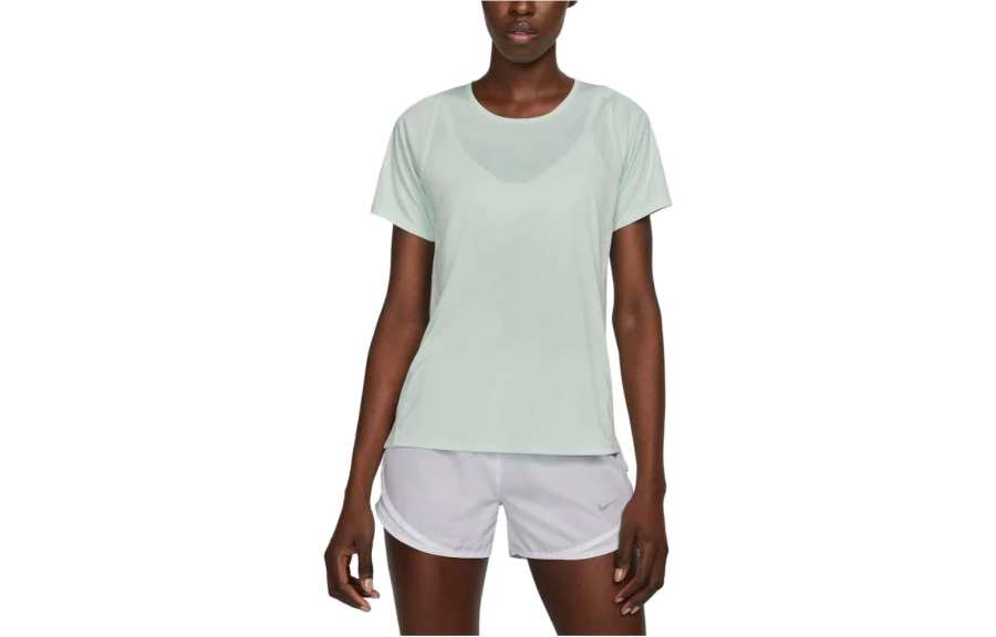 Nike Nike Dri FIT Race T Shirt Women's Green