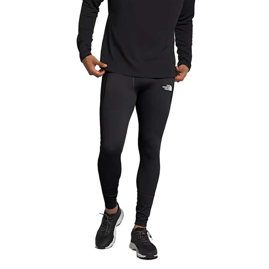 THE NORTH FACE Men's Winter Warm Pro Tights Sports Pants Men's Black