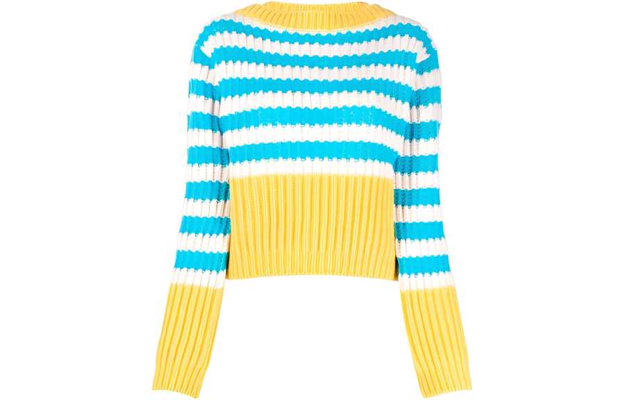 GUCCI GUCCI Cropped Striped Jumper