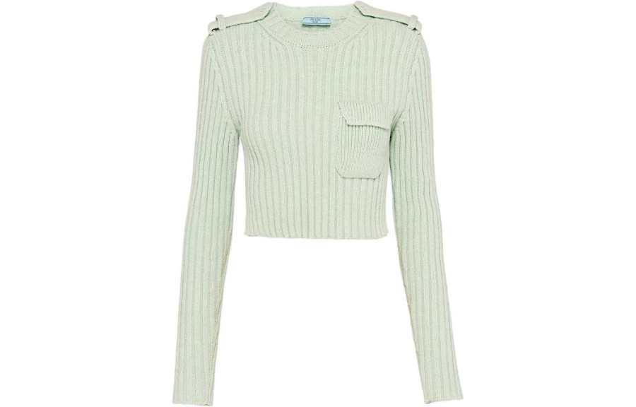 PRADA PRADA FW23 Sweater Women's Green