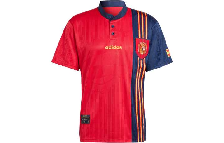 Adidas Adidas Spain National Team Soccer Jersey Men's Dark Red