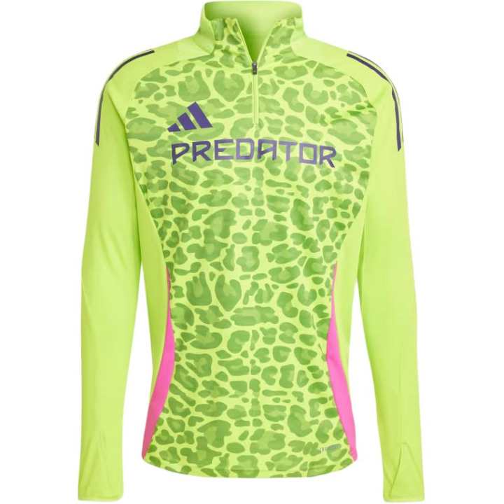 Adidas Adidas GENERATION PREDATOR TRAINING TOP Soccer Jersey Men's Half Sun Paste Color/Half Awake Fuchsia