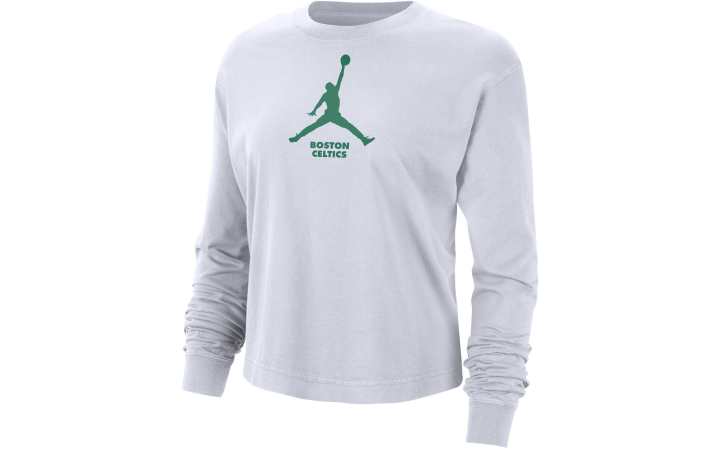Jordan Jordan Drop Shoulder Sleeve T Shirt Women's White