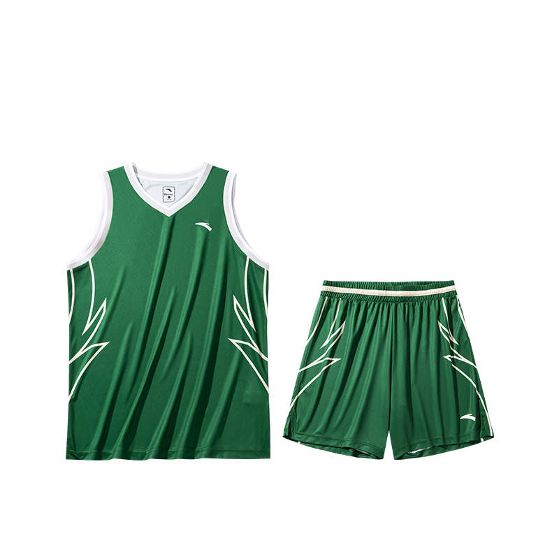 Anta Basketball Suit Men's Warm Jade Green