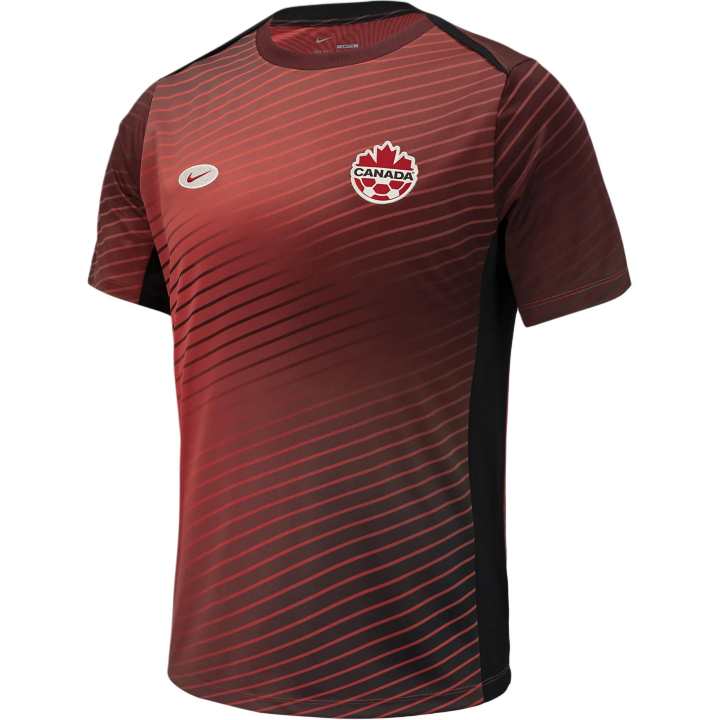 Nike Nike Canada National Team Canada Soccer Jersey Unisex Black/Red