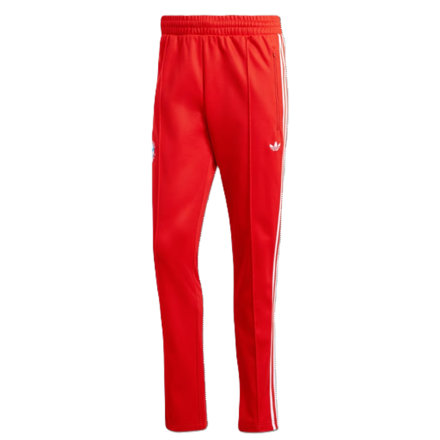 Adidas Adidas FC Bayern Beckenbauer Track Soccer Bottom Men's Red