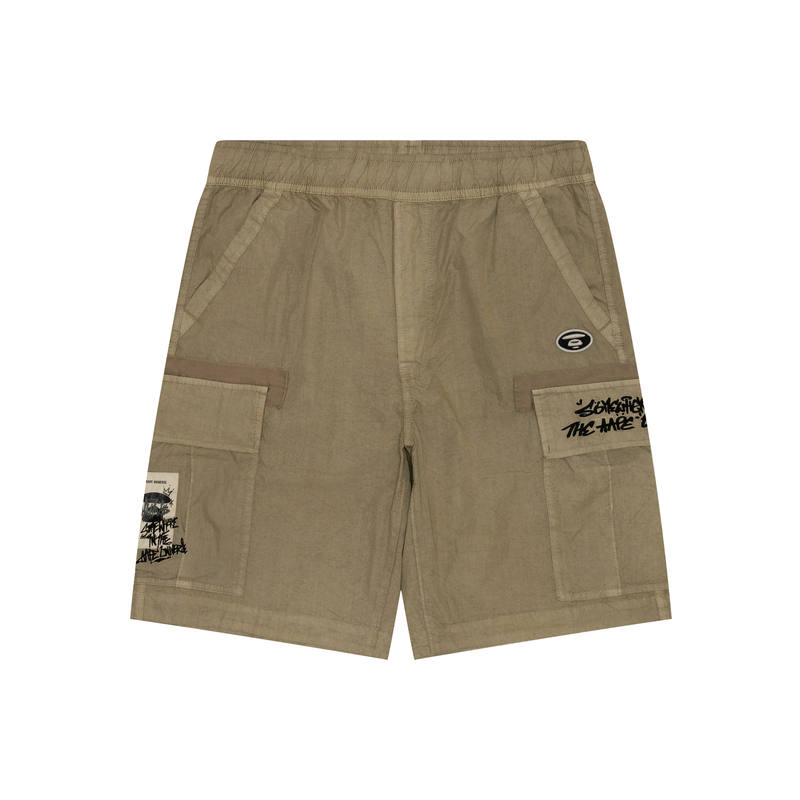 Aape Aape logo-appliqué cargo shorts