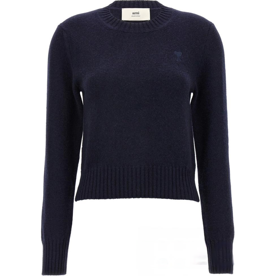 AMIPARIS Ami Long Sleeved Crewneck Knitted Jumper