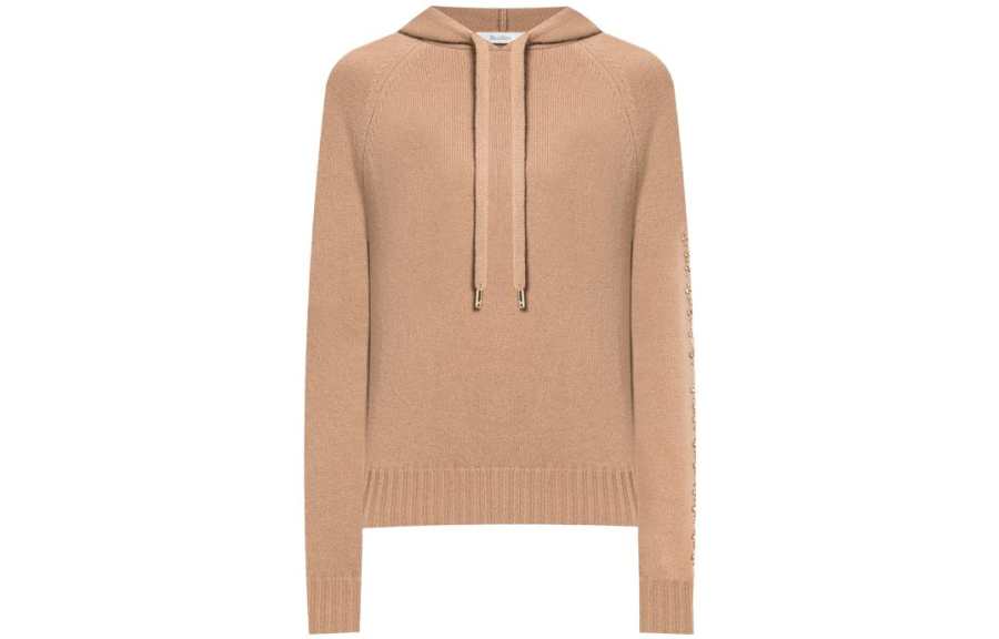 MaxMara MaxMara Crystal embellished Knitted Hoodie