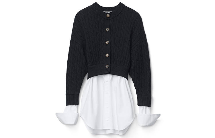 Alexander Wang Sweater Women's Black White