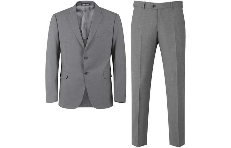 EMPORIO ARMANI FW23 Business Suit Men's Gray