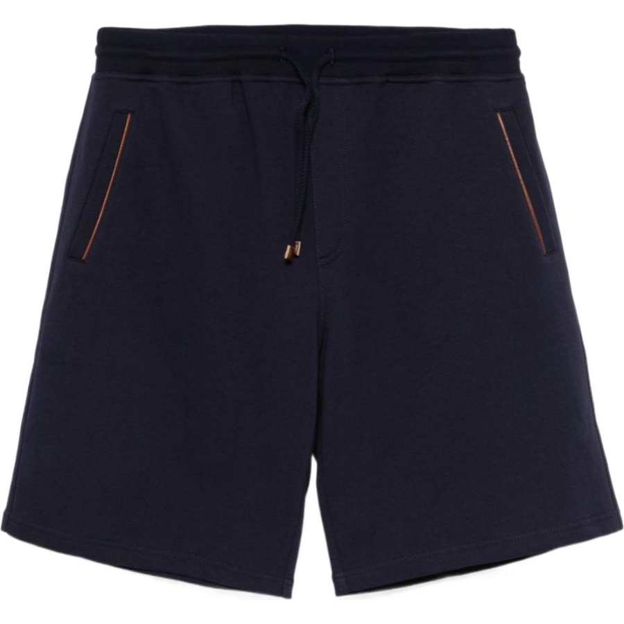 Brunello Cucinelli Contrasting trim Track Shorts