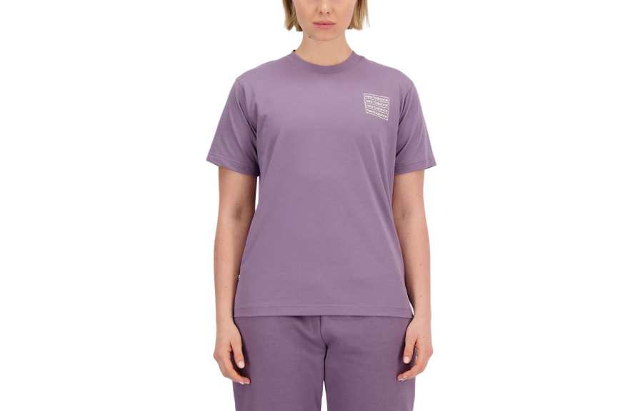 New Balance New Balance Essentials Cotton Jersey Relaxed T Shirt Women's Phantom