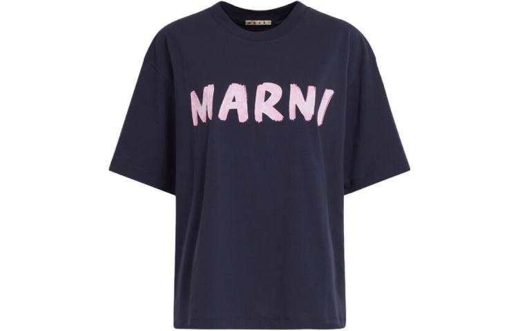 Marni logo-print cotton T-shirt