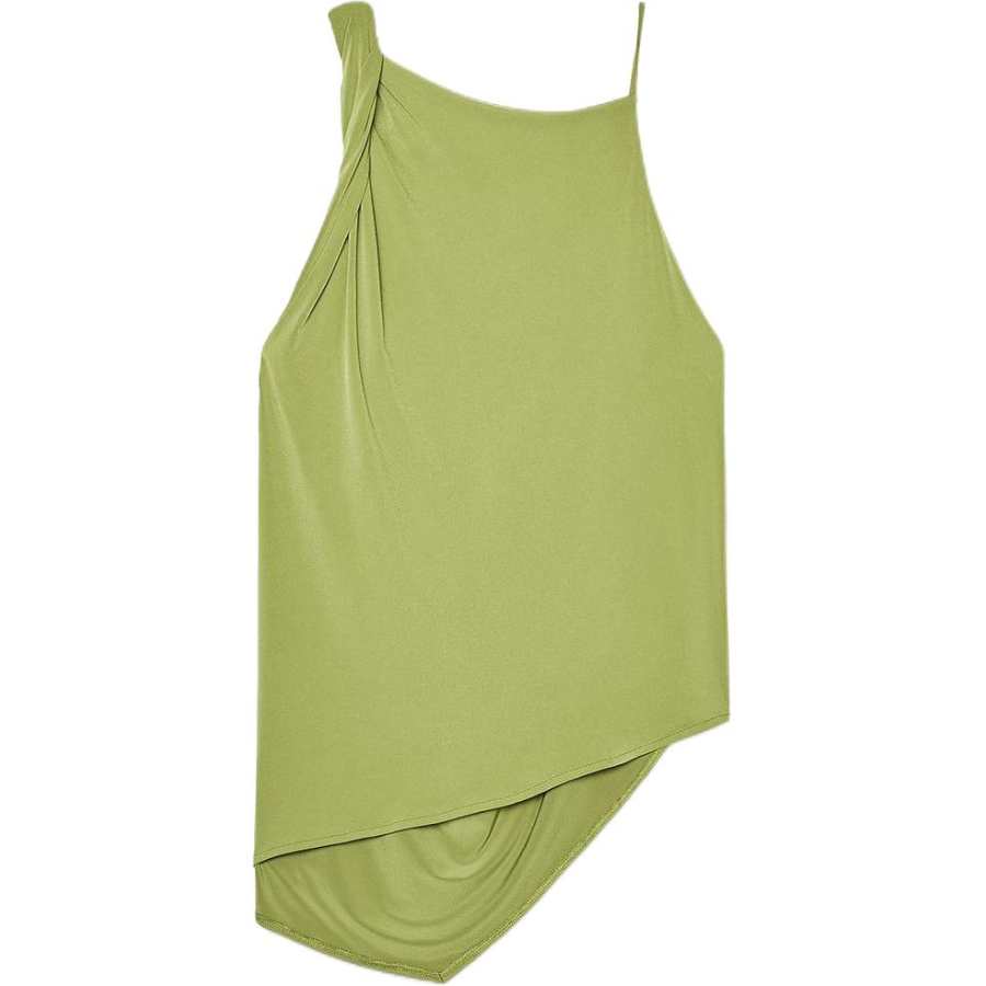 ZARA Tank Tops Women's Green Moderate Other
