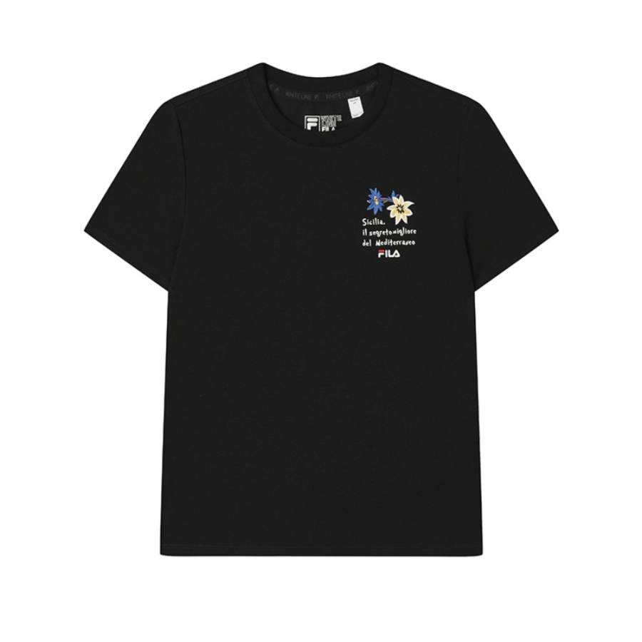 FILA Lifestyle T Shirt Women's Jet Black