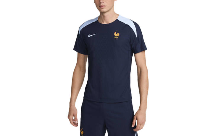 Nike Nike France National Team Dri FIT ADV Soccer Jersey Men's Blue