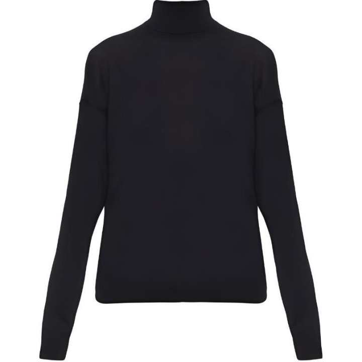 SAINT LAURENT Saint Laurent high-neck wool jumper