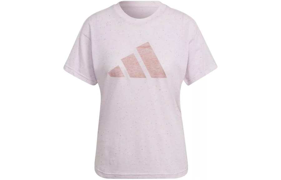 Adidas Adidas Drop Shoulder Sleeve T Shirt Women's Pink