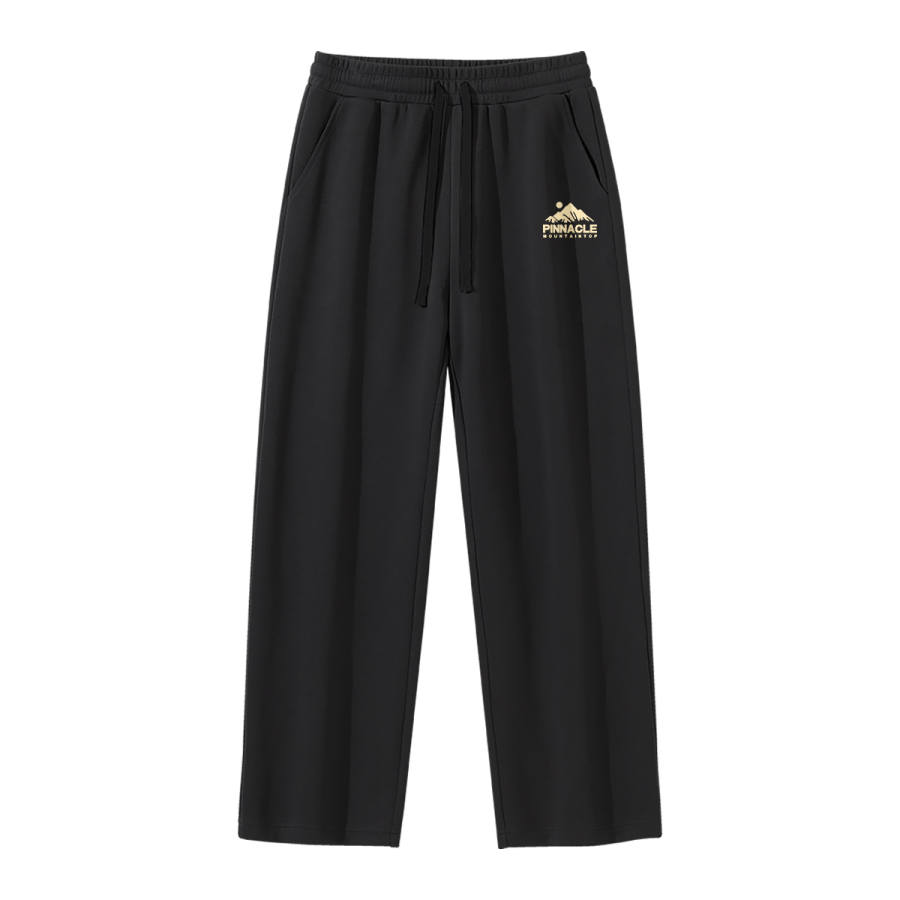 MINISO Casual Pants Unisex Thickened And Fleece Lined Straight Fit Pants