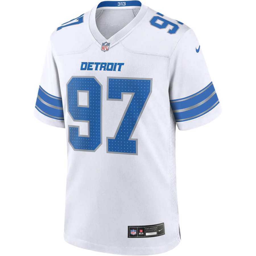 Nike Nike Aidan Hutchinson Detroit Lions Men's Nike Nfl Game Football Jersey