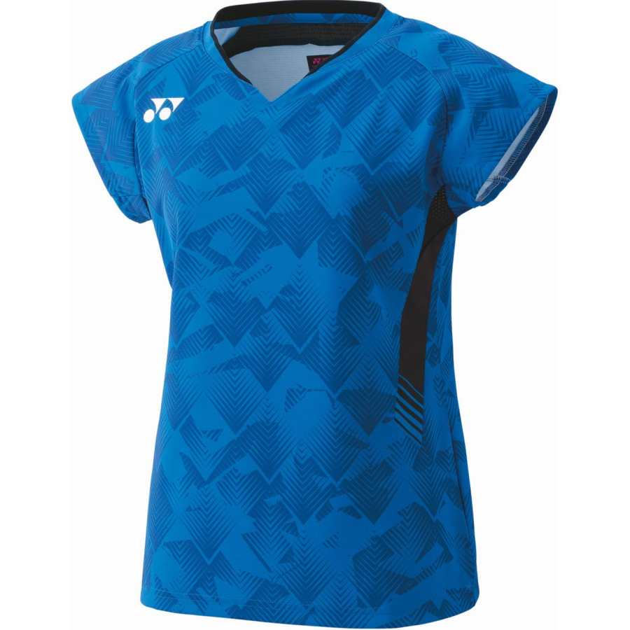 YONEX T Shirts Women's Blue V Neck