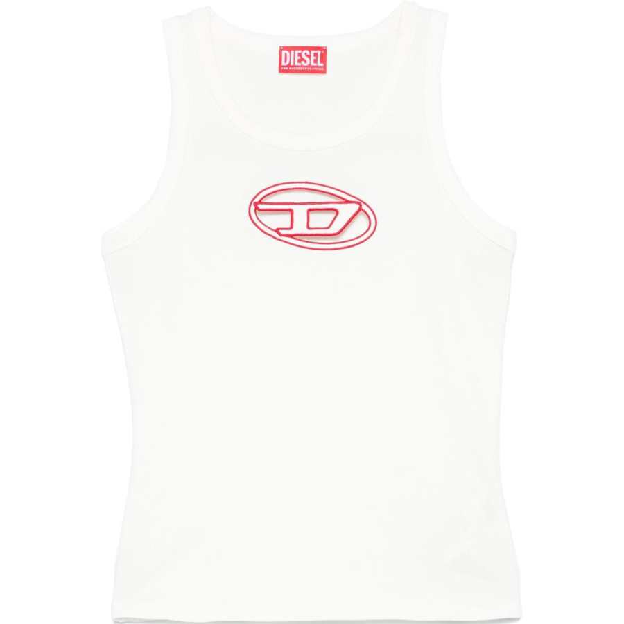 DIESEL T Lynys Od Cut Out Oval D Logo Tank Top