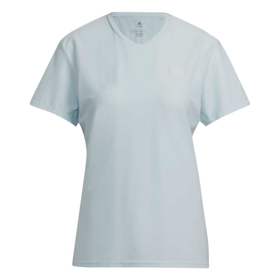 Adidas Adidas T Shirts Women's Blue Crew Neck Moderate Straight Fit