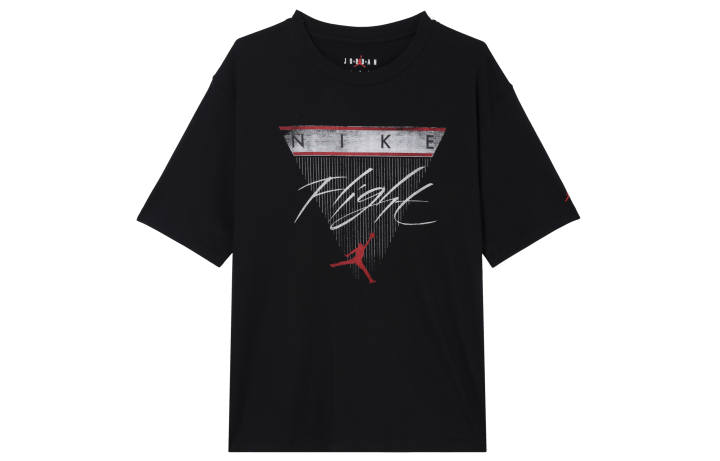 Jordan Jordan Drop Shoulder Sleeve T Shirt Women's Black