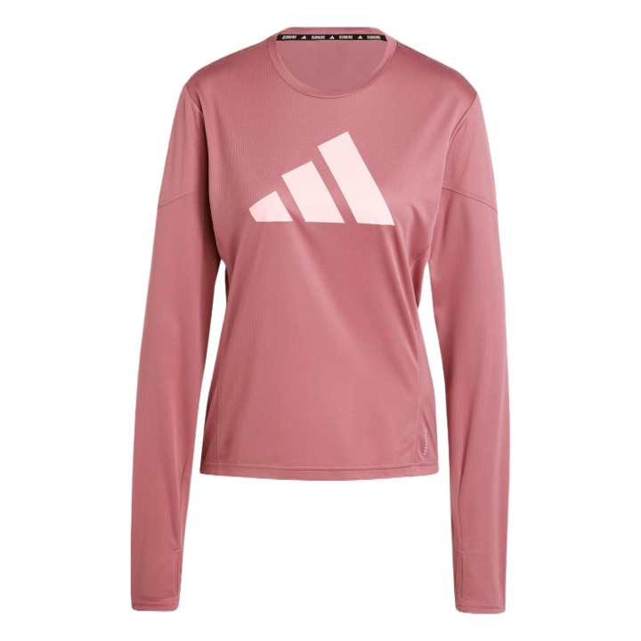 Adidas Adidas T Shirts Women's Pink Crew Neck Thin