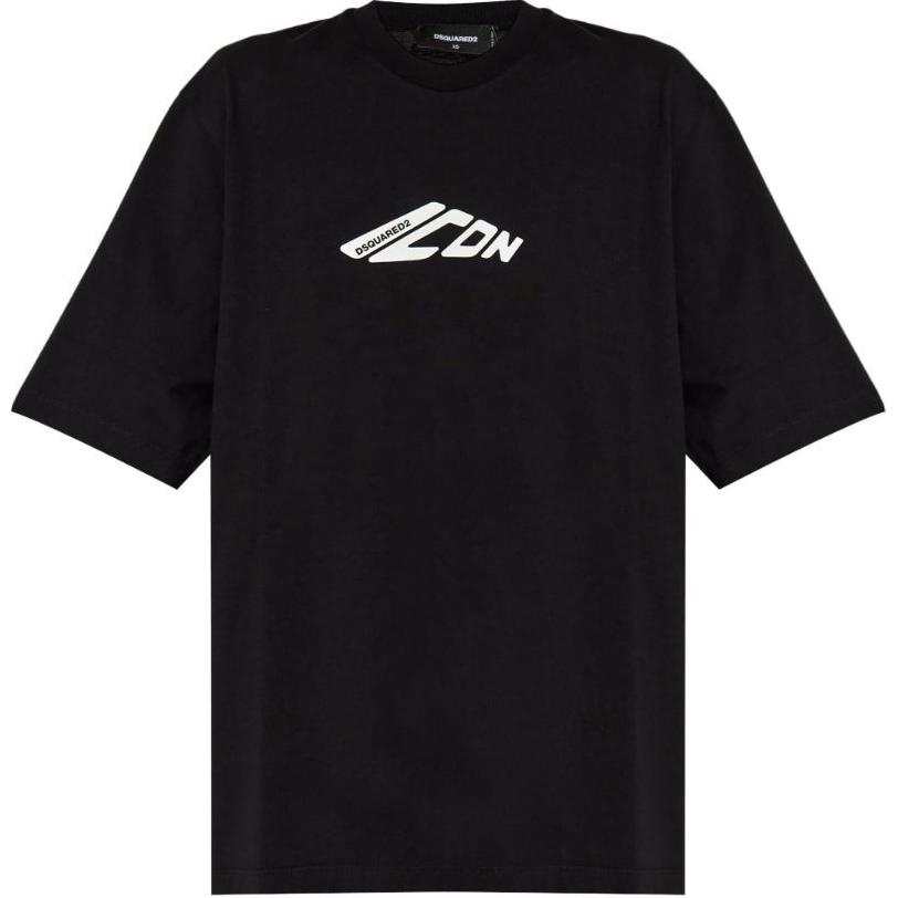 DSQUARED 2 Dsquared2 Icon Printed Crewneck T Shirt