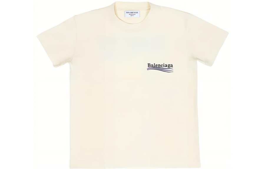 Balenciaga Political Campaign logo-print T-shirt