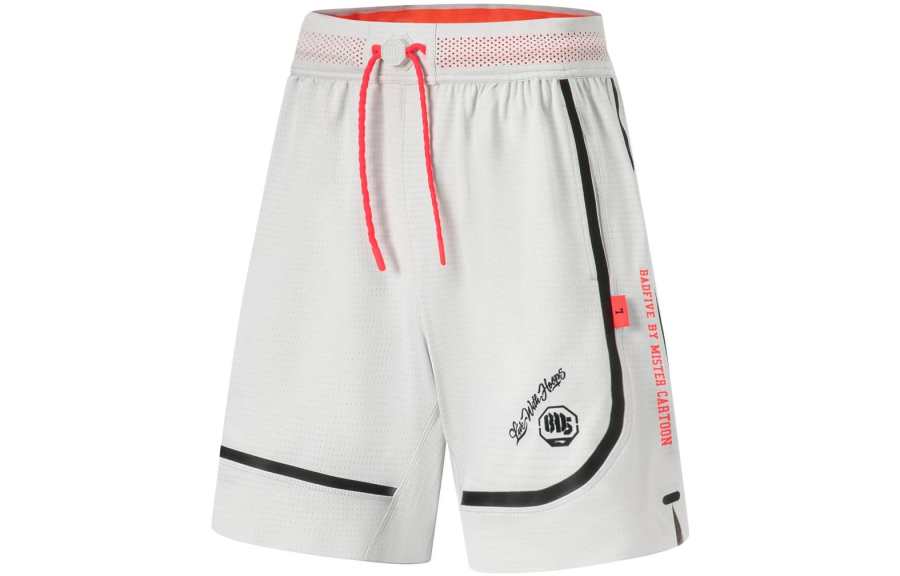 Li-Ning Li Ning MISTER CARTOON Collaboration Basketball Shorts Men's Antarctic Gray