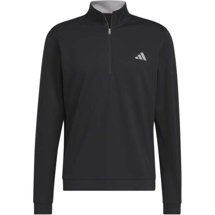 Adidas Adidas ELEVATED 1/4 ZIP Golf Clothing Men's Black