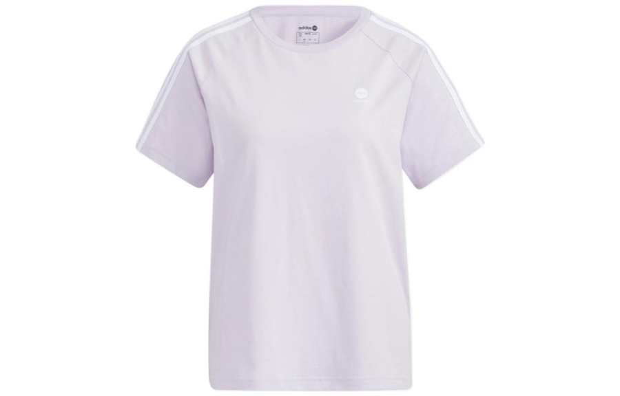 Adidas Neo Raglan Sleeve T Shirt Women's Light Purple