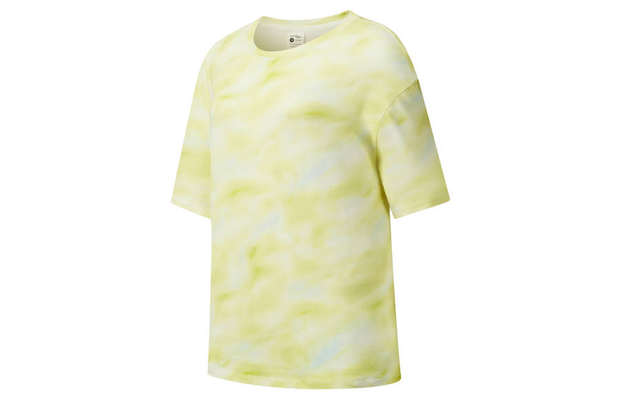 Saucony T Shirt Women's Yellow Green Blended
