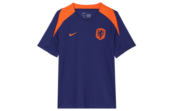 Nike Nike Dutch National Team Netherlands Strike Soccer Jersey Men's Dark Royal Blue/Safety