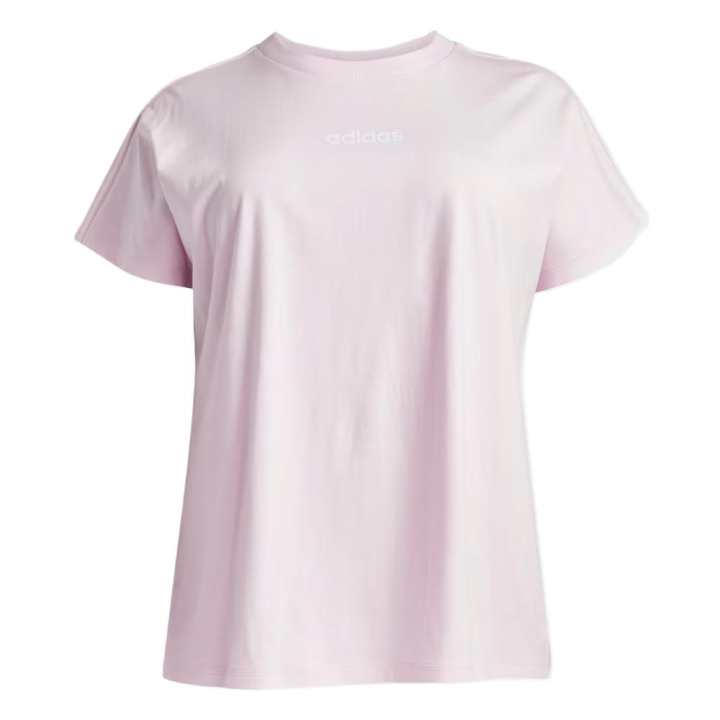 Adidas Adidas Free Shipping With AdiClub Essentials Linear Cotton Tee Plus Size