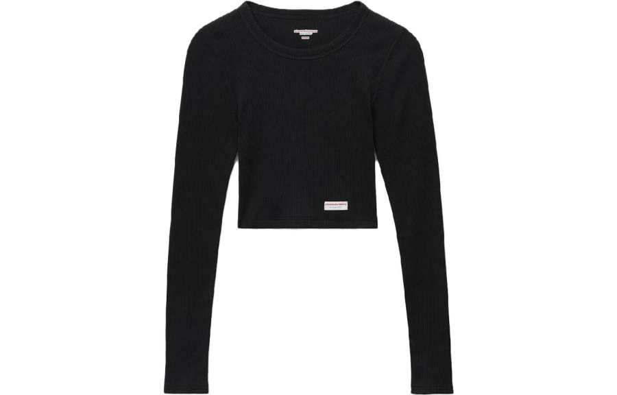 Alexander Wang Alexander Wang Ribbed Crop Top