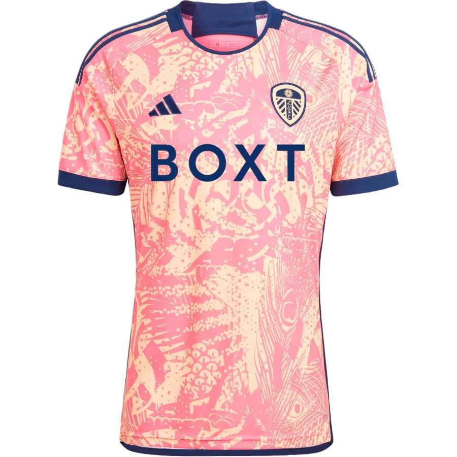 Adidas Adidas Leeds United Leeds United Fc 23/24 Third Jersey Soccer Jersey Men's Rose