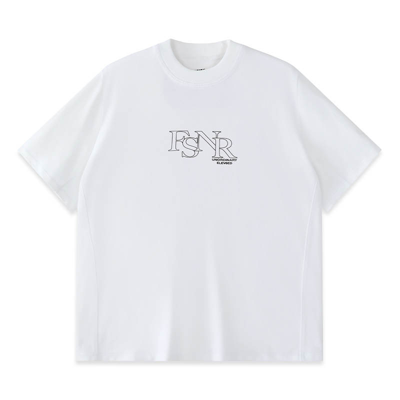 FILA FUSION T Shirts Women's Standard White Crew Neck