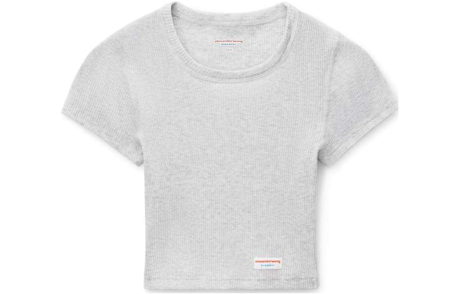 Alexander Wang SS22 T Shirt Women's Gray