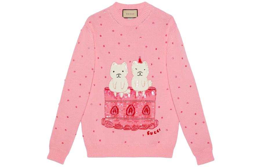 GUCCI SS23 Sweater Women's Pink