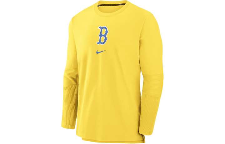 Nike Nike Boston Red Sox Authentic Collection City Connect Player Men's Nike Dri FIT Mlb Pullover Jacket