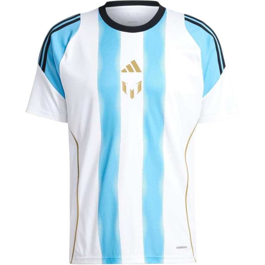 Adidas Adidas Messi Collection Soccer Jersey Men's White Blue